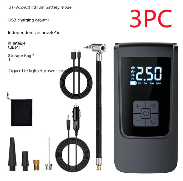 Inflador Digital Portátil para Coche